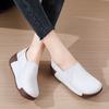 Classic Women Mother Female Shoes Platform Flats Loafer Slip On Sneakers Plus 42 Vulcanized Shoes Plus Size