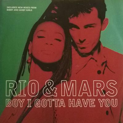 12-дюймовая пластинка RIO & MARS - Boy I Gotta Have You 12FVR1007PROMO Feverpitch 1996 UK Dance & Electronica Б/У