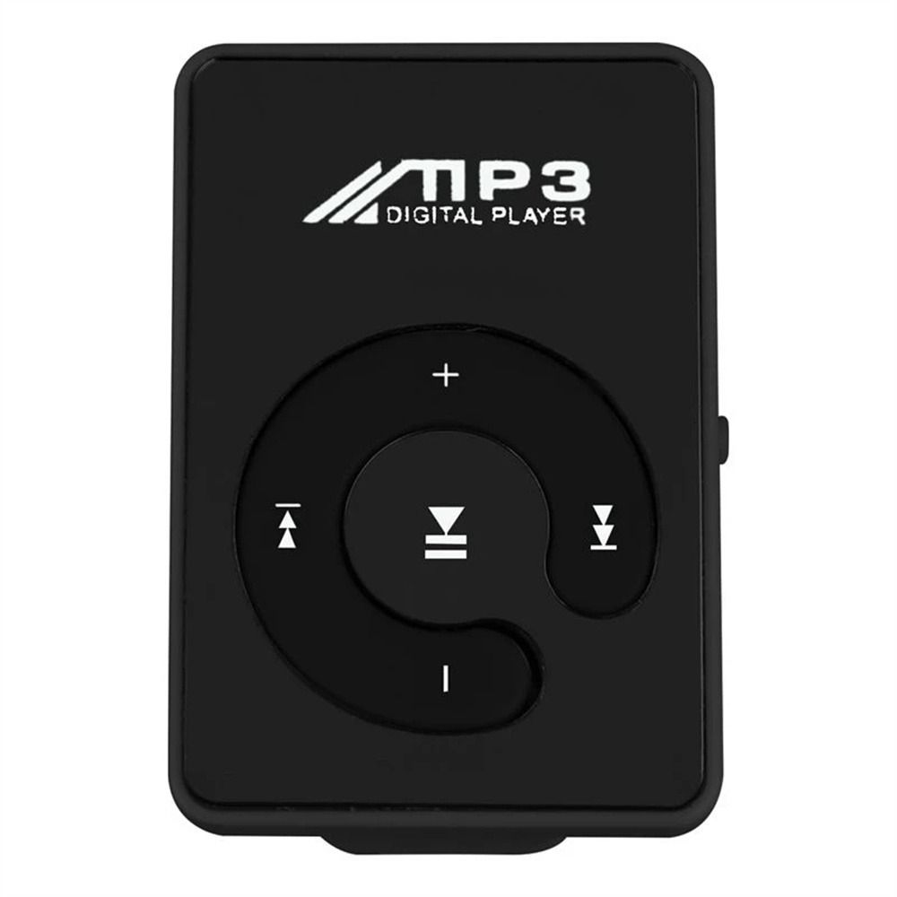 Mini Mirror Clip Walkman Loudspeaker Sport Clip MP3 Music Player U Disk MP3 Mp3 Music Player