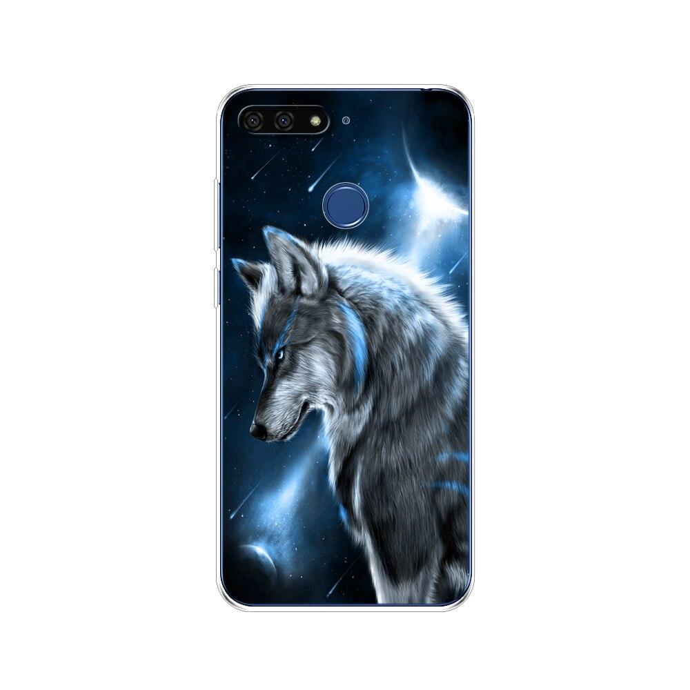 Для Huawei Honor 7C 5,7 дюймов чехол мягкий силиконовый чехол из ТПУ милый защитный чехол для телефона для Huawei Honor 7c Aum-L41 сумки