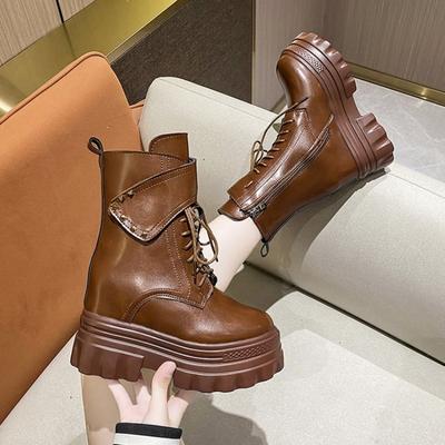 Мода лето 2024 Новые модные повседневные ботинки для женщин Легкие туфли на платформе Трендовые модные женские ботильоны botas de mujer