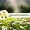 2 Outlets Bluetooth Garden Water Timer IP55 Waterproof Multi-Functional Automatic Irrigation Timer Rain Delay Manual Auto Mode