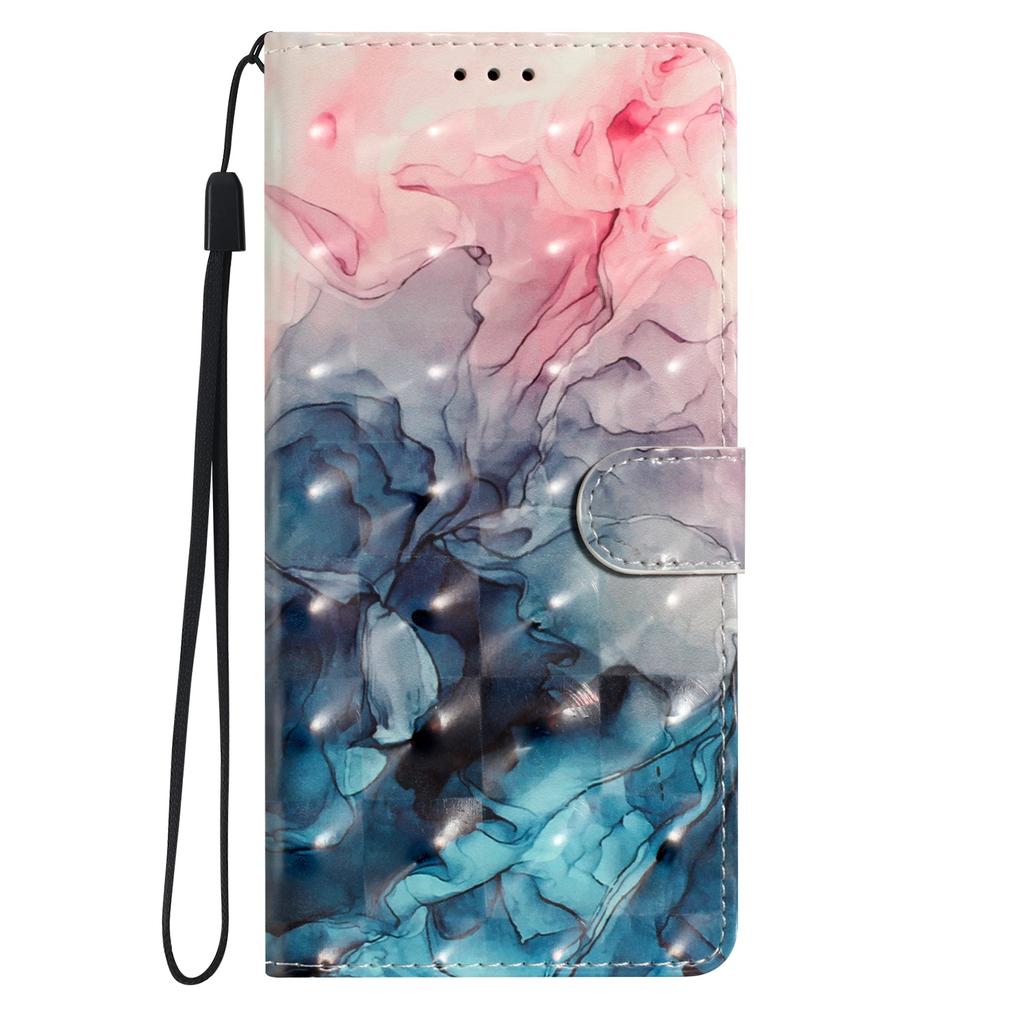 3D Pattern PU Leather Phone Wallet Case for Oppo A58 A38 A18 A57 A94 A17 A76 A36 A96 Reno8 Find X5 Reno7 A74 A54 A93 A78 Realme C61 C63 Realme 14 Pro