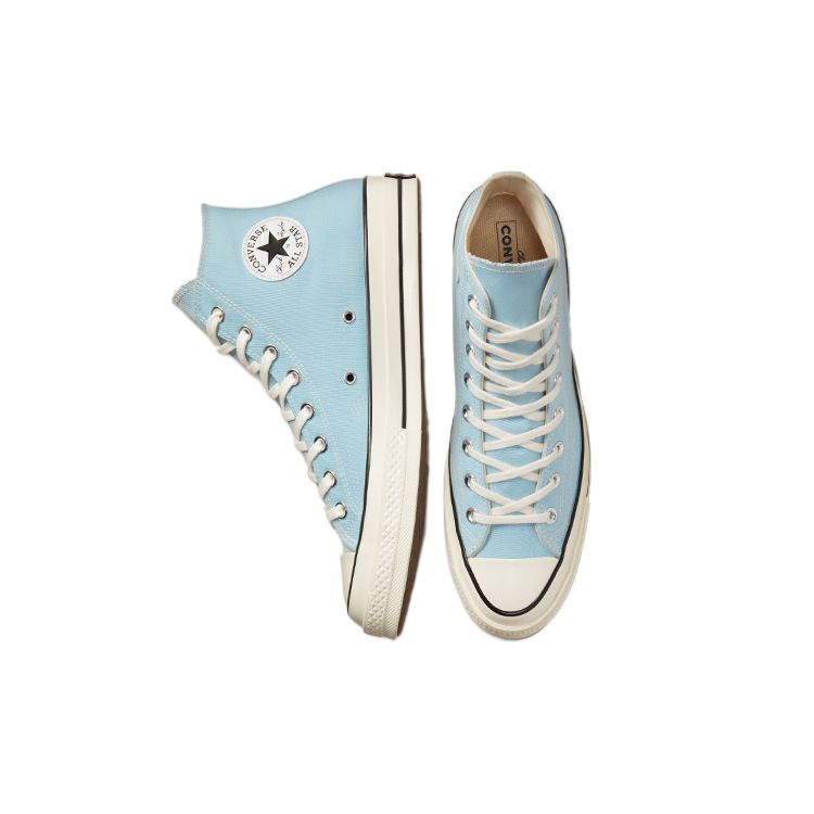 Converse Chuck 70 High Seasonal Color - Light Armory Blue Unisex Sneakers Egret Black A00459C