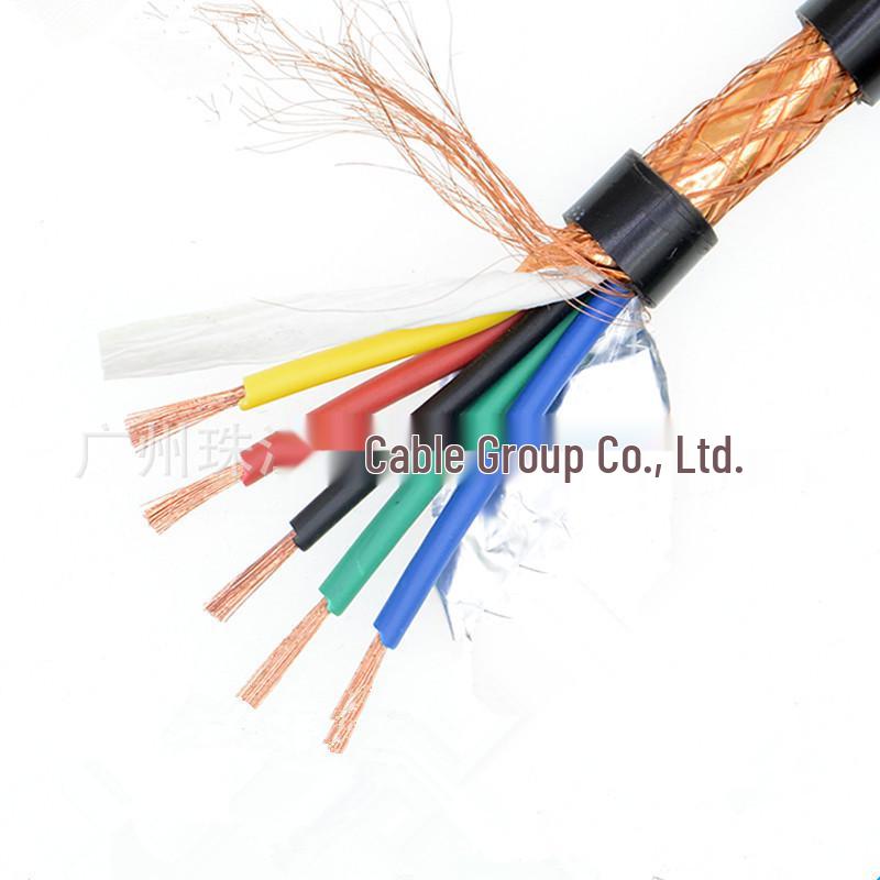 Zhujiang Cable RVVP Экранированный Гибкий Медный Кабель (2x0.75/2x1/2x1.5) Национальный стандарт