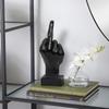 Resin Ornaments Of Middle Finger Statue Upright Middle Finger Arts Crafts Desktop Gesture Figurine Sculpture Living Room Dec