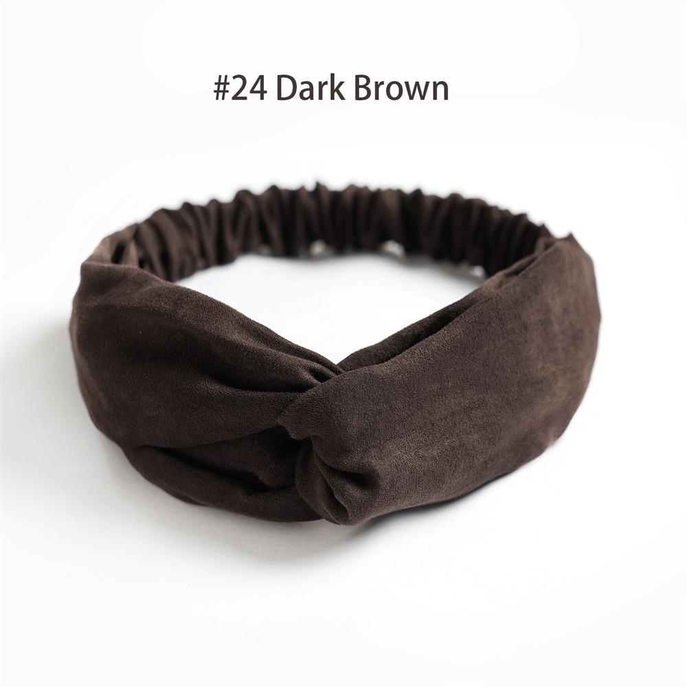 Витые эластичные повязки на голову, однотонная повязка для волос с крест-накрест, винтажные замшевые повязки на голову для женщин, нескользящая повязка на голову для йоги, тренировок, тюрбан, аксессуары для волос