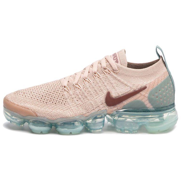 Nike VaporMax 2.0 Сетчатые Дышащие Легкие Дышащие И Легкие Низкие Повседневные Беговые Кроссовки Женские Розовые 942843-203