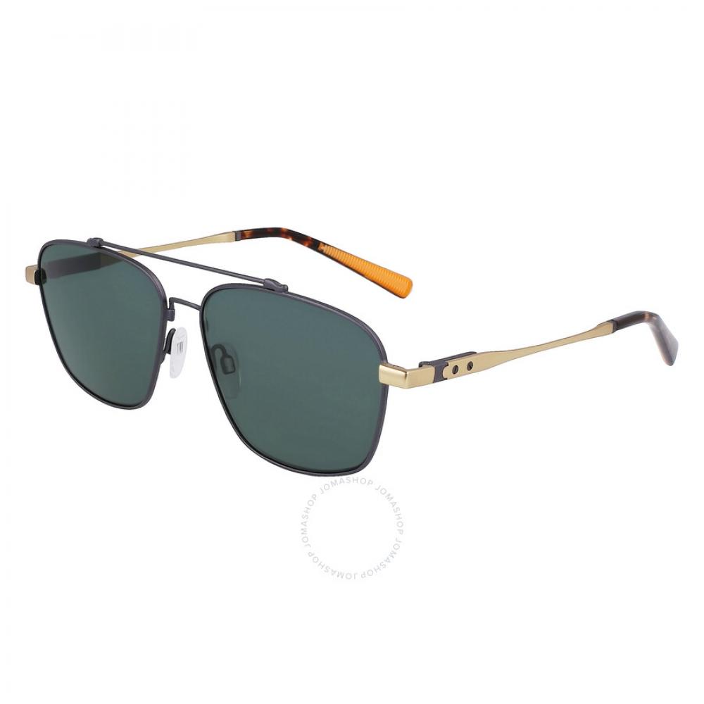 Мужские солнцезащитные очки Shinola Green Navigator SH2100S 072 57