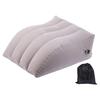 Portable Inflatable Elevation Wedge Leg Foot Pillow Folding Air Pillow Cushion Travel Office Home Leg Up Relaxing Feet Rest Pad