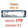Kingston NV2 SSD высокой емкости, 1 ТБ/2 ТБ, интерфейс M.2 для компьютеров