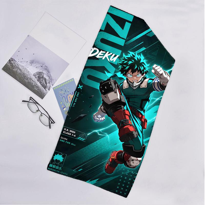 Deku Fashion Beach Towel: Ideal for Summer Adventures Soft, absorbent and quick drying suitable for swimming and bathing