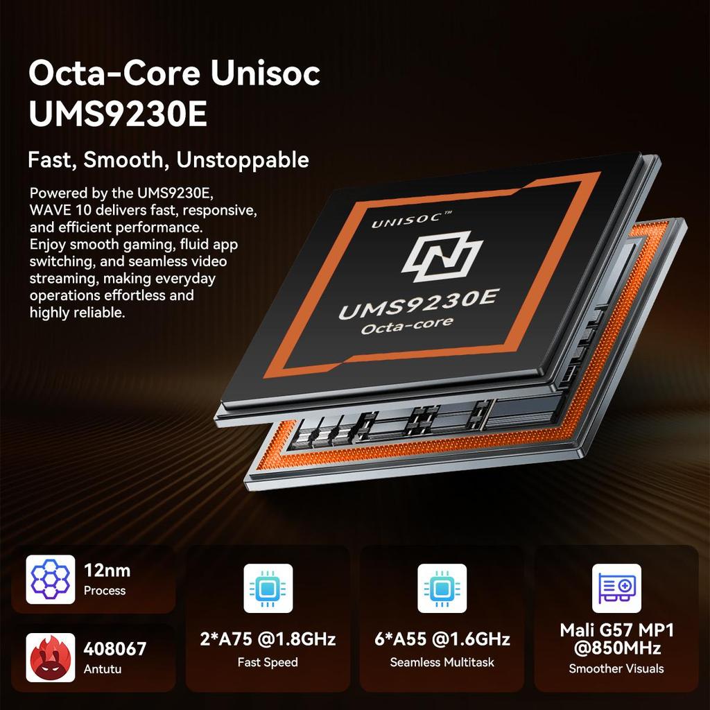 Blackview WAVE 10 4G Smartphone 32GB+128GB 6,88" 120Hz Android 16 Handy Dual SIM