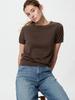 Uniqlo Японский свитер с круглым вырезом UV Cut, стирающийся
