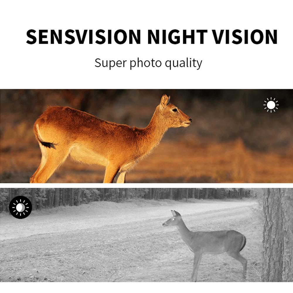 Камера дикой природы, солнечная энергия, тропа, камера 4K с ночным видением 1080P, водонепроницаемое приложение BT WiFi, Wi-Fi