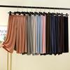 Modal Elastic Waist Wide-Leg Seven-Point Pants - Slimming, Versatile, Casual, Summer Home Pants