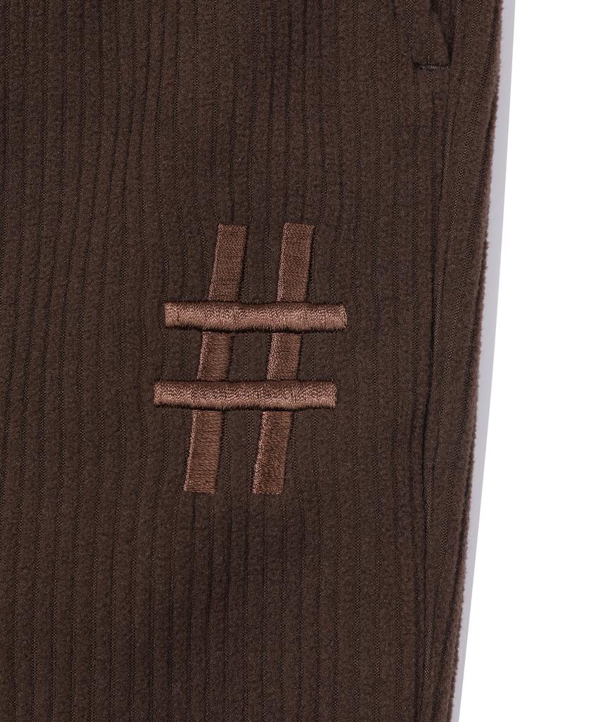 Женские вельветовые флисовые спортивные штаны BEENTRILL (Шоколад)