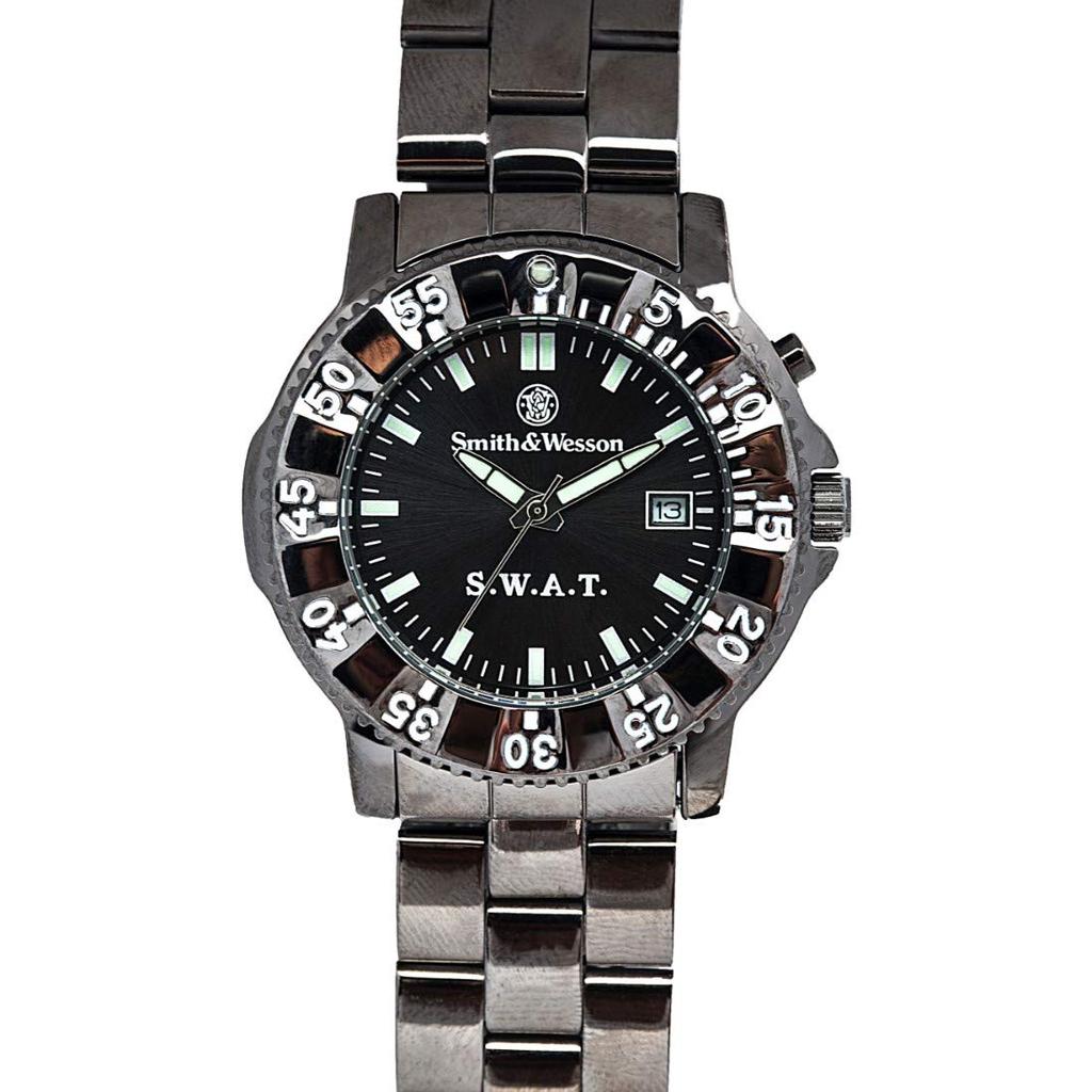 Smith Wesson Smith Wesson военные часы SWAT WATCH BLACK & & SWW-45M [предмет]