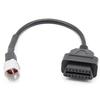 AERMOTOR для мотоцикла Yamaha 4-контактный разъем на 16-контактный адаптер OBD2 диагностический кабель