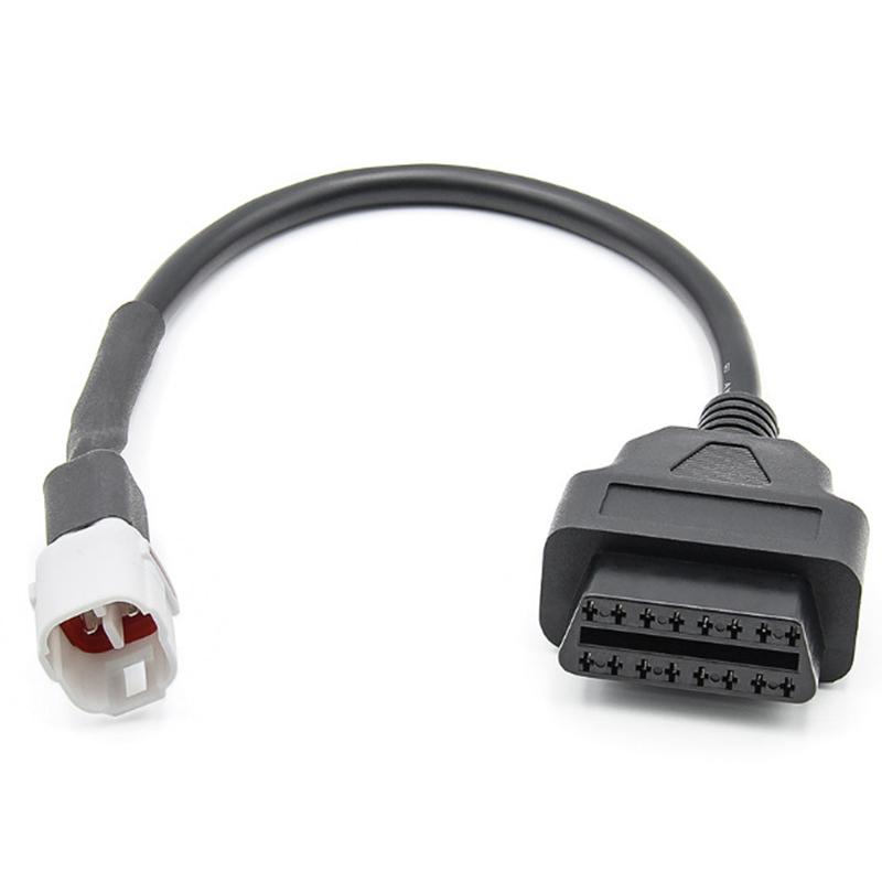AERMOTOR для мотоцикла Yamaha 4-контактный разъем на 16-контактный адаптер OBD2 диагностический кабель