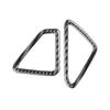 2pcs Car-Styling Real Carbon Fiber Car Air Conditioner Vent Outlet Cover Trim Stickers For BMW X5 F15 2014-2017