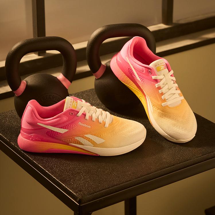 Reebok Женские кроссовки Nano X5 Atomic Pink Golden Haze Мел 100209375