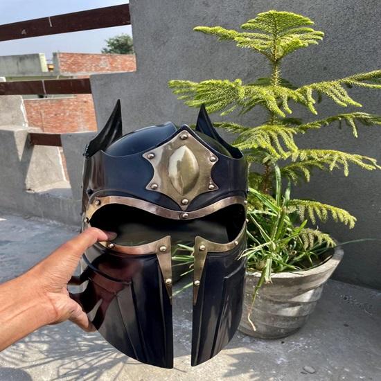 Medieval Steel Viking Helmet LARP Warrior Reenactment