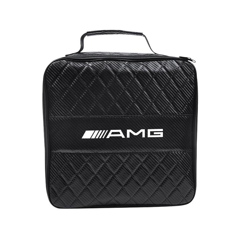 MITV3 Car NEV Charging Gun Storage Bag EV Organizer Box For Mercedes Benz AMG W203 W205 W206 W211 W220 W212 W201 W210 W108 W168 W214