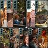 Чехол для телефона Anne With an E для Samsung Galaxy S22 S25 Ultra S21 S10 Plus S26 Edge S20 S23 S24 FE Чехол Силиконовый Мягкий ТПУ Прозрачный