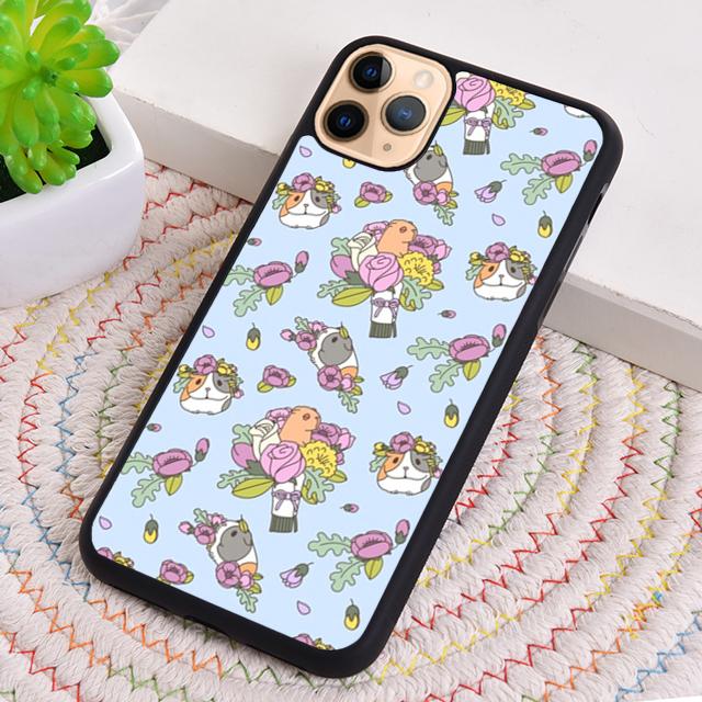 Cute Cartoon Guinea Pig Phone Case For iPhone 17 Air 16 pro max 15 14 plus 12 13 Shell Cover coque