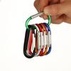 New Safety Equipment Buckle Keychain Alloy Carabiner Climbing Button Camping Hiking Hook