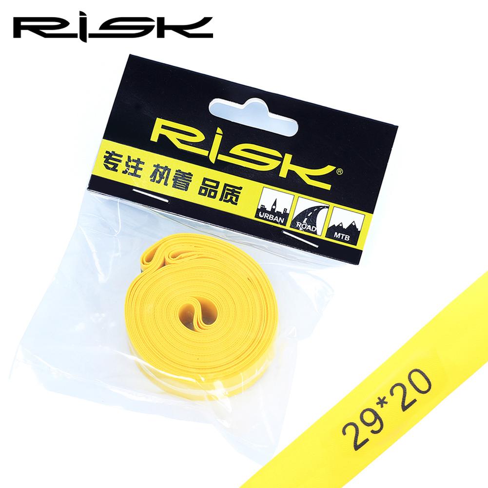 Bicycle Rim Strip for RISK Tire Liner Tube Protector Anti-puncture Tire Pad for 700C 26 27.5 29 inch 2 Pack