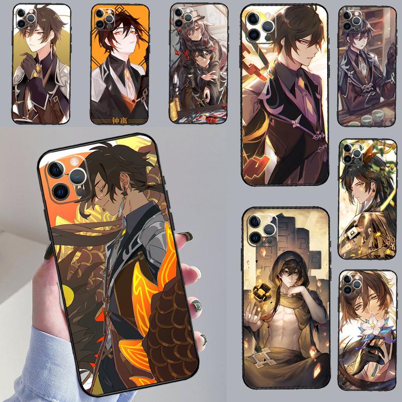 Genshin Impact Zhongli Phone Case For Samsung Galaxy S26 S25 S24 S20 S21 S22 S23 Ultra S10 Plus S25 FE Cover Coque