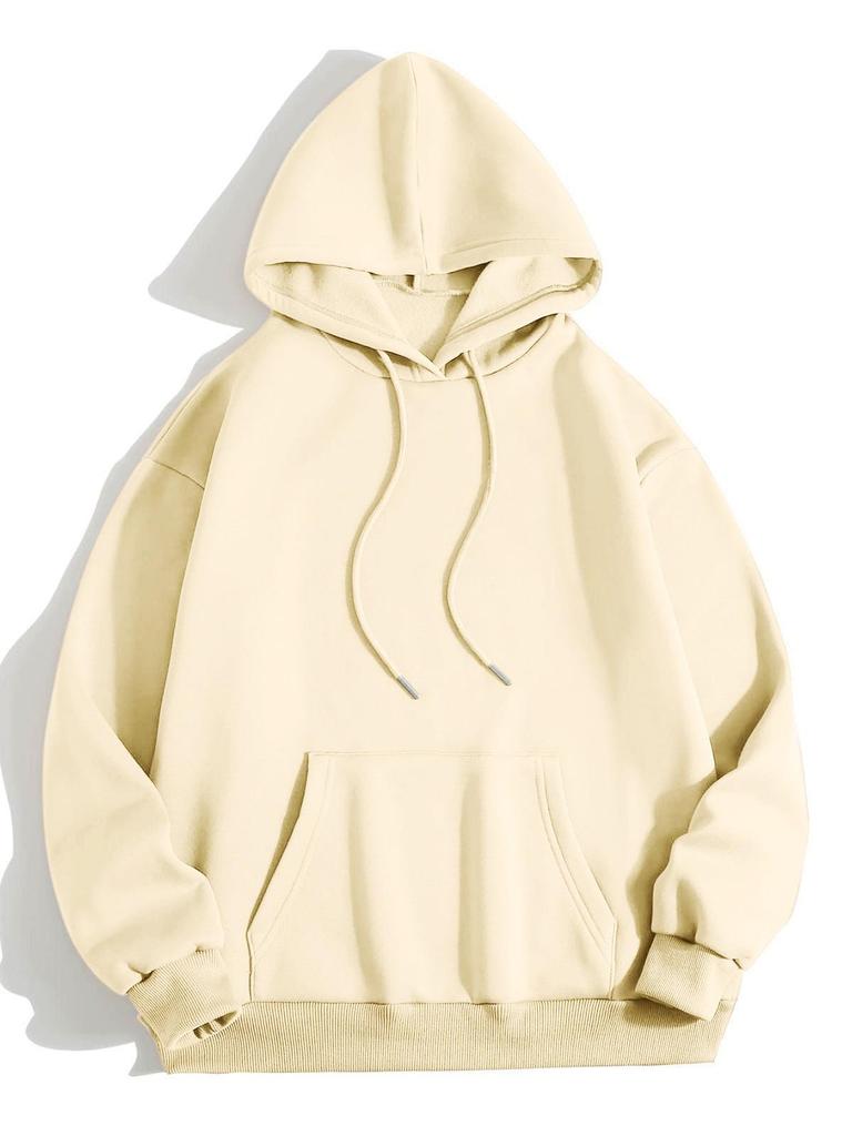 2023 European Autumn/Winter Women's Velvet Hooded Long Sleeve Sweatshirt