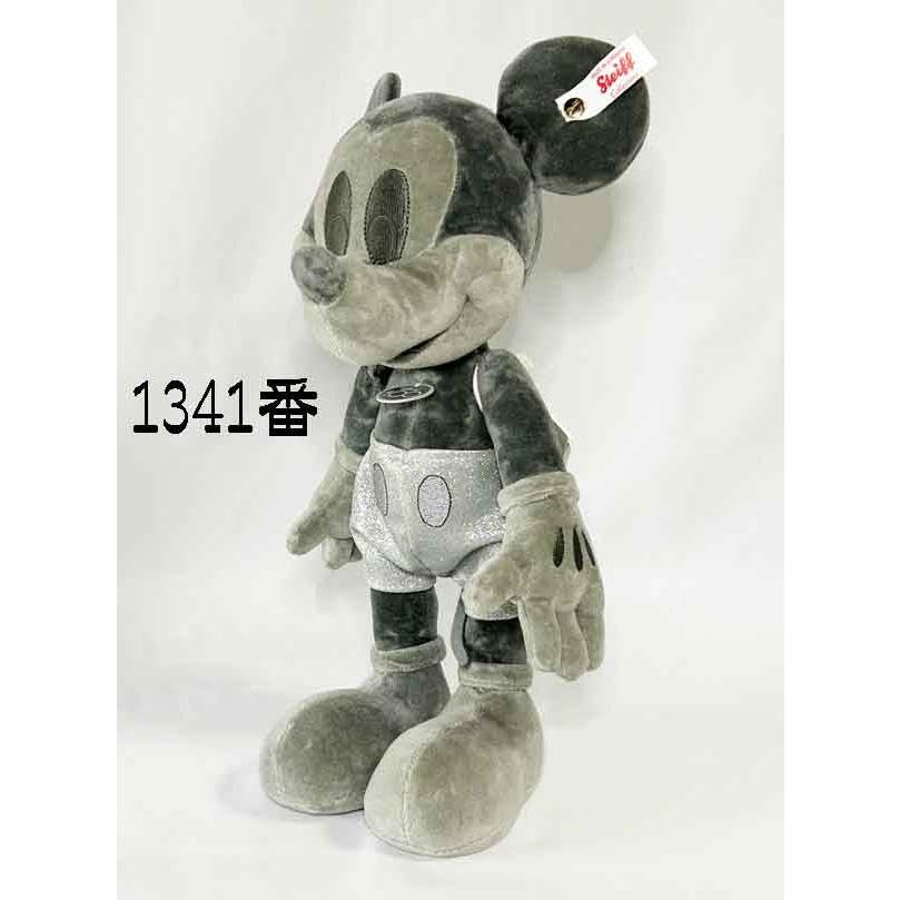 Steiff Disney D100 Микки Маус Платиновый 31см 355936 [Б/У]