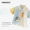Летняя повседневная рубашка с коротким рукавом для мальчиков MOMOCO