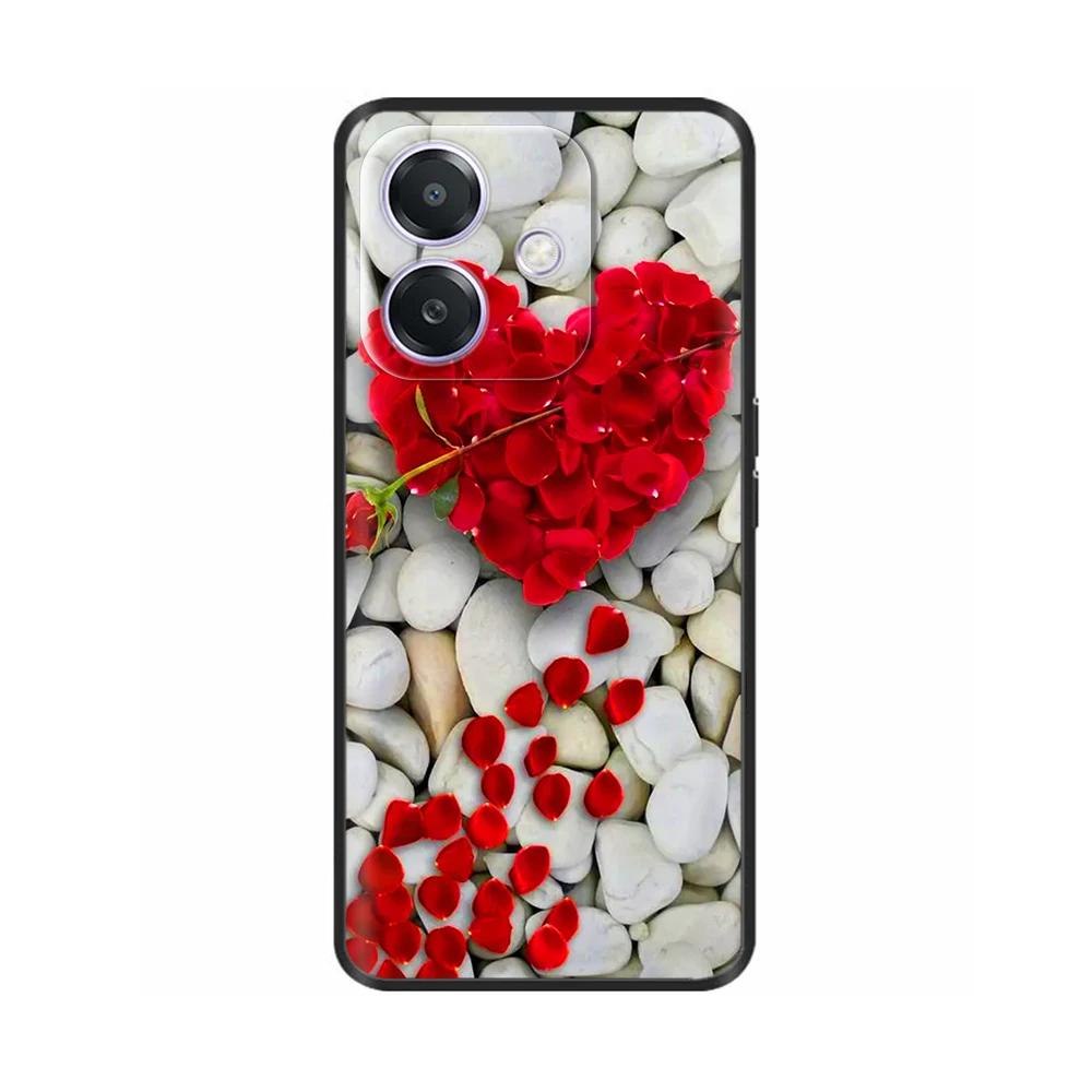 Чехол для Oppo A3X Чехол для Oppo A3 Милый чехол Силиконовый Мягкий Матовый Чехол для телефона Для Oppo A3x CPH2681 OppoA3 Задняя крышка Coque Fundas Capa