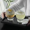 Zhaoran Elevated Transparent Bulging Glass Cup