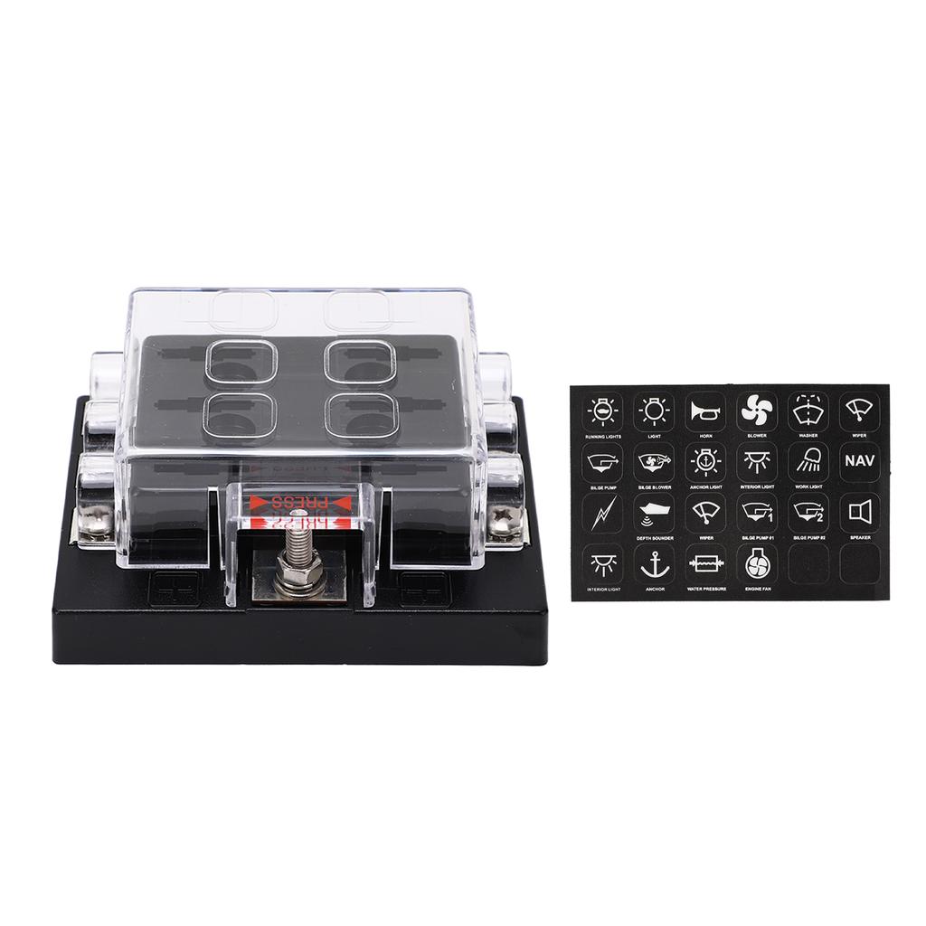 Блок предохранителей ATC ATO водонепроницаемый блок панели управления с отрицательной шиной для автомобиля автофургона прицепа грузовика фургона