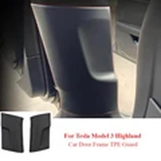 For Tesla Model3 Y 3+ Highland 2024 Seat  Anti Dirty Pad Leather Rear Backrest Half Pack Protective Pad Car Interior Accessories