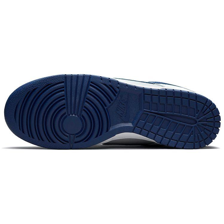 Nike NBA x Dunk Low EMB 75-я годовщина - Nets Унисекс Кроссовки Белый Серо-туманный Синий-Пустота DD3363-001