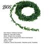Wedding Decoration Garland 1/2/3Pcs 7.5M Artificial Green Leaf Garland, UV Resistant Hanging Faux Greenery Party Decor Rattan, Realistic Fake