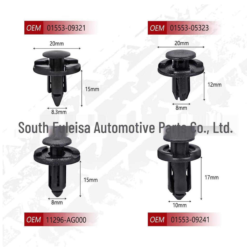 120PCS Nissan Infiniti Bumper Retainer & Fender Liner Clips