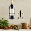 Simple Wall Mounted Wine Bottle Holder Black Wine Bottle Display Holder Pantry