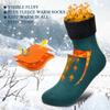 4-Pairs Winter Warmer Women Thicken Snow Socks Soft Solid Floor Sleeping Socks