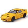 1/24 Mazda RX7 Alloy Sports Car Model Diecasts Metal Toy Racing Vehicles Car Model Simulation Sound and Light Childrens Toy Gift