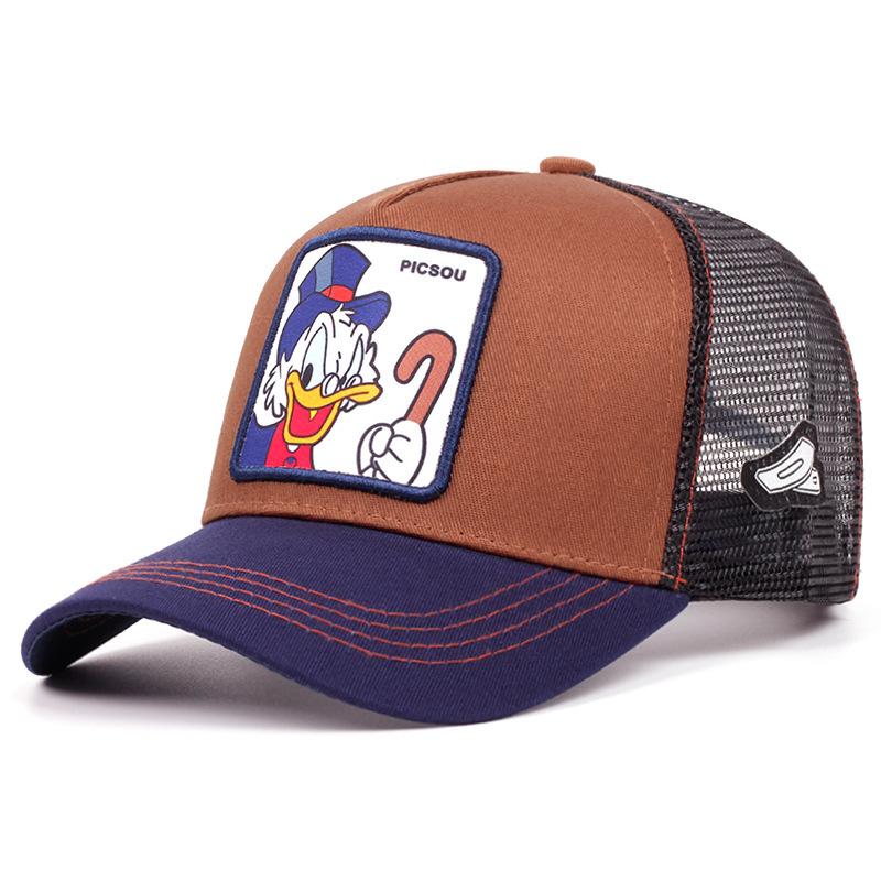 Высококачественные Унисекс Стиль Аниме Мультфильм Snapback Хлопковая Бейсболка Мужская Женская Хип-Хоп Папина Кепка Тракер Сетчатая Кепка Дропшиппинг