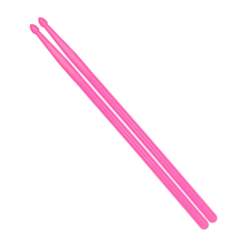 5A Luminous Drum Stick Glow In The Dark Nylon Drum Stick Wear Resist Light Up Drum Sticks for Stage Performance Tool