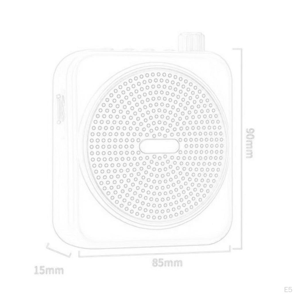Compact Voice Amplification Device for Teachers And Presenters