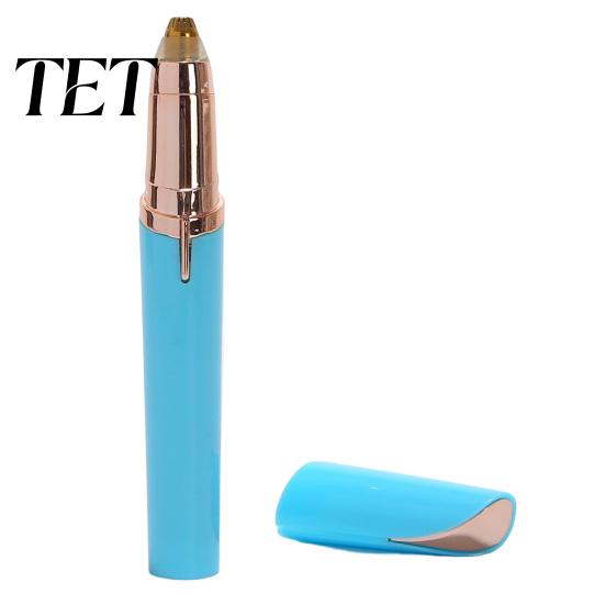 Rechargeable Brow Trimmer Electric Eyebrow for Women, Cordless Facial Hair Removal, Portable Painless Eye Shaver Razor Precision